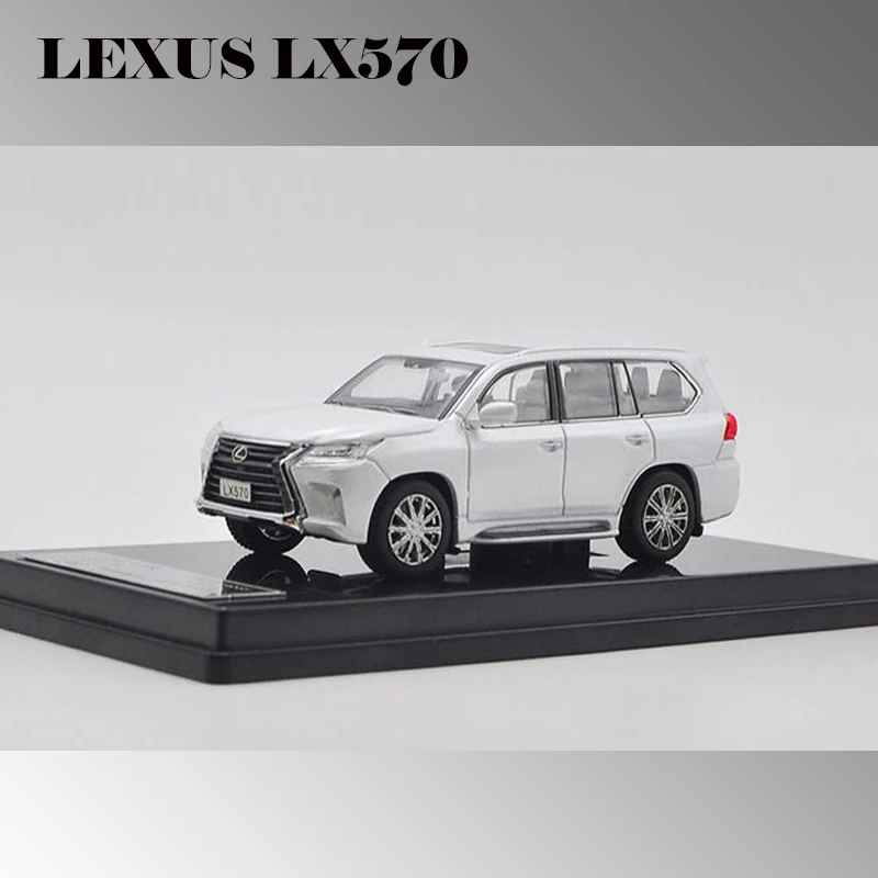 HIKASI 1/64 модель автомобиля LEXUS LX570, модель внедорожника из сплава, литья под давлением, коллекция, металлический дисплей, игрушка
HIKASI 1/64 модель автомобиля LEXUS LX570, модель внедорожника из сплава, литья под давлением, коллекция, металлический дисплей, игрушка