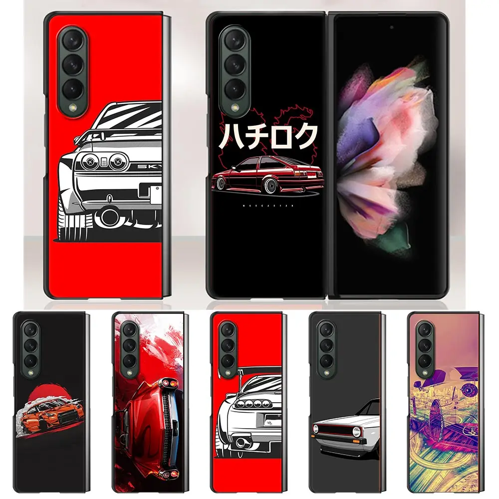 Japan JDM Sports Car Comic Case For Samsung Galaxy Z Fold3 5G Hard Slim Cover Ultra-thin anti-drop For Galaxy Z Fold 3 Shell
Japan JDM Sports Car Comic Case For Samsung Galaxy Z Fold3 5G Hard Slim Cover Ultra-thin anti-drop For Galaxy Z Fold 3 Shell