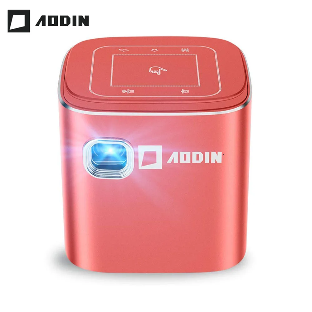 

AODIN Fusion 50Ansi Lumens WIFI portable mini projector DLP LED TV projector, Support 1080P, Stream 50000+ TV/Movies