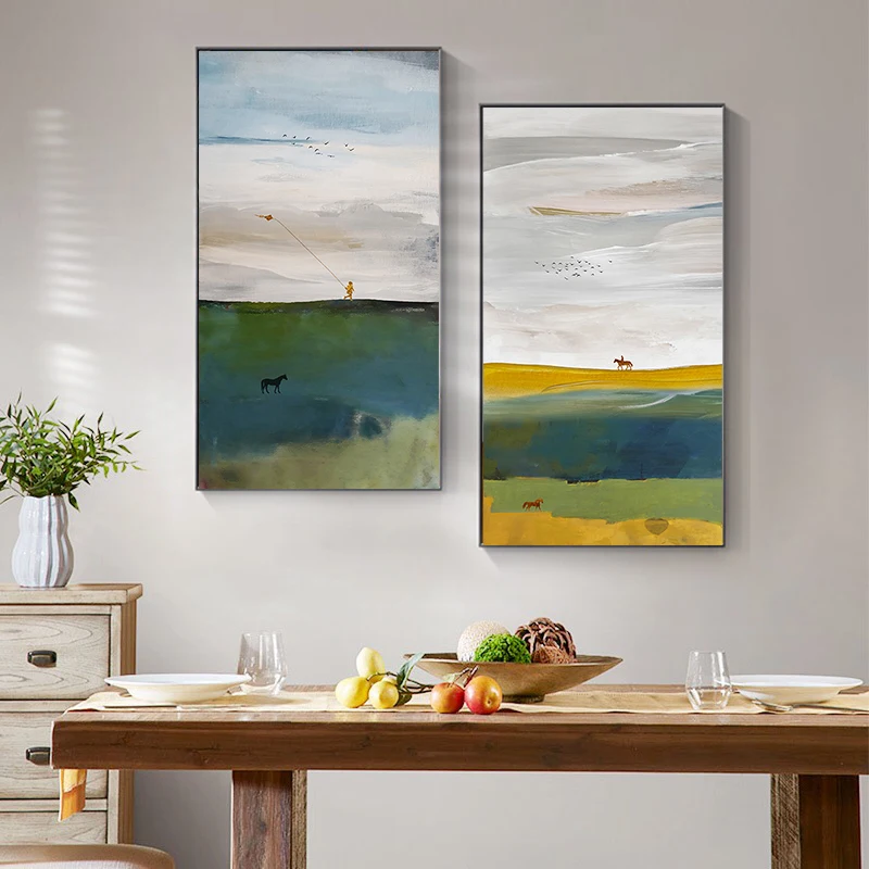 Modern Landscape Abstract Wall Art Colorful Minimalist Canvas Painting Art Posters Print Nordic Living Room Decoration Pictures
Modern Landscape Abstract Wall Art Colorful Minimalist Canvas Painting Art Posters Print Nordic Living Room Decoration Pictures
