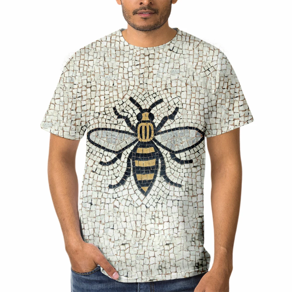 Fashion Vintage Bee 3D Printing Men T Shirt Summer Streetwear Fashion Hip Hop O-Neck Short Sleeve T-Shirts Funny Casual Tee Tops
Fashion Vintage Bee 3D Printing Men T Shirt Summer Streetwear Fashion Hip Hop O-Neck Short Sleeve T-Shirts Funny Casual Tee Tops