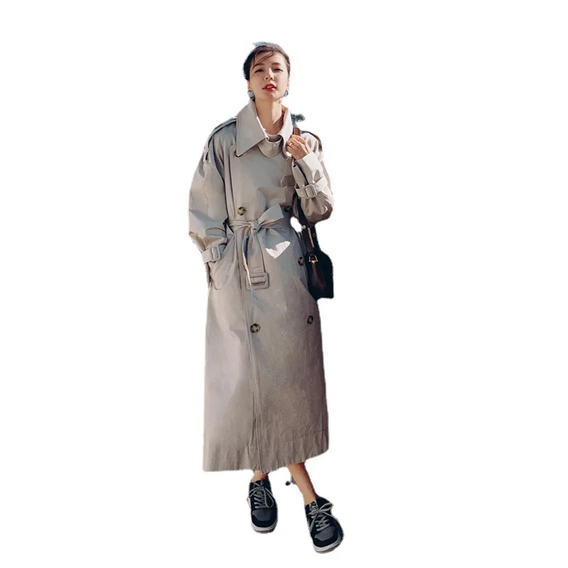 TE027 Mid-length temperament double-breasted jacket
TE027 Mid-length temperament double-breasted jacket