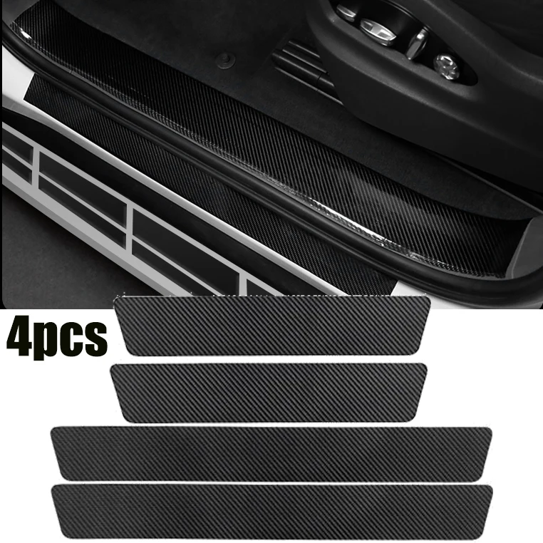 3D Carbon Fiber Car Door Threshold StickersTrunk Strip Anti-Collision Protection Strips Car Wrap Decals
3D Carbon Fiber Car Door Threshold StickersTrunk Strip Anti-Collision Protection Strips Car Wrap Decals