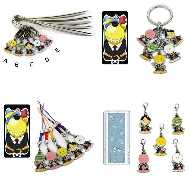 New Assassination Classroom Keychain Acrylic Korosensei Tassels Pendant For Bag Car Women Men Male Female Key Ring Love Jewelry
New Assassination Classroom Keychain Acrylic Korosensei Tassels Pendant For Bag Car Women Men Male Female Key Ring Love Jewelry