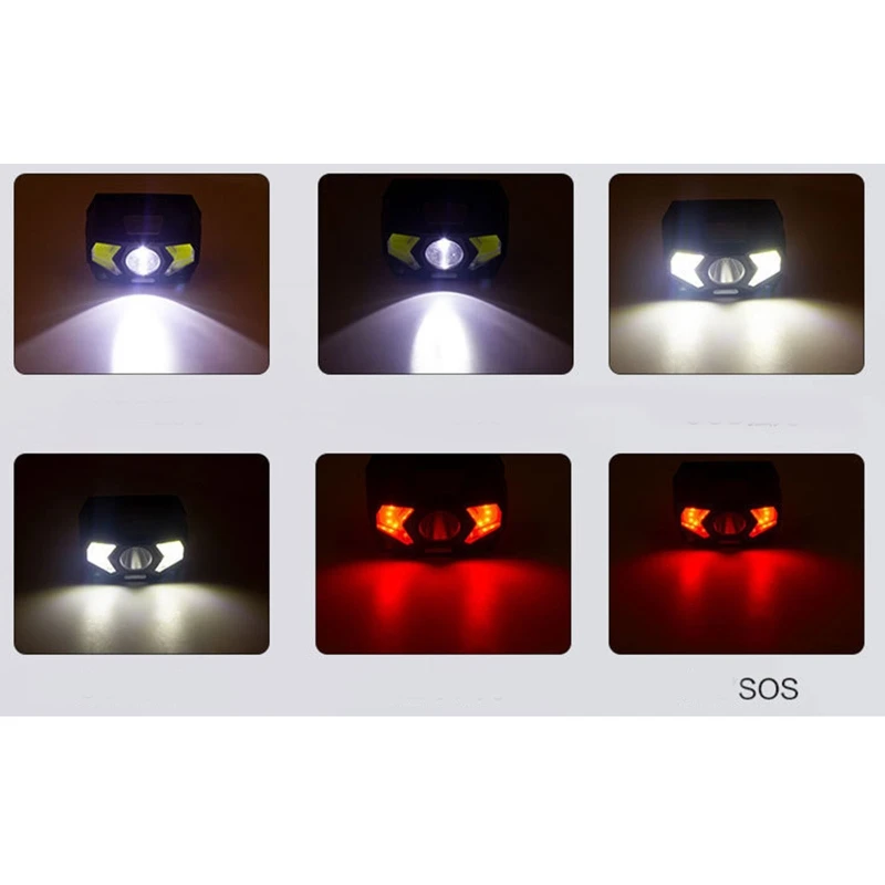 Outdoor Bright Fishing Working Headlamps Lightweight Waterproof Head Torch USB W8EE
Outdoor Bright Fishing Working Headlamps Lightweight Waterproof Head Torch USB W8EE