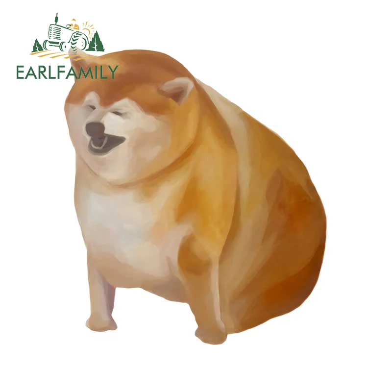 EARLFAMILY 13cm x 11.4cm for Angry Doge Car Stickers Sunscreen Scratch-Proof Decals Creative Refrigerator Decor Car Styling
EARLFAMILY 13cm x 11.4cm for Angry Doge Car Stickers Sunscreen Scratch-Proof Decals Creative Refrigerator Decor Car Styling