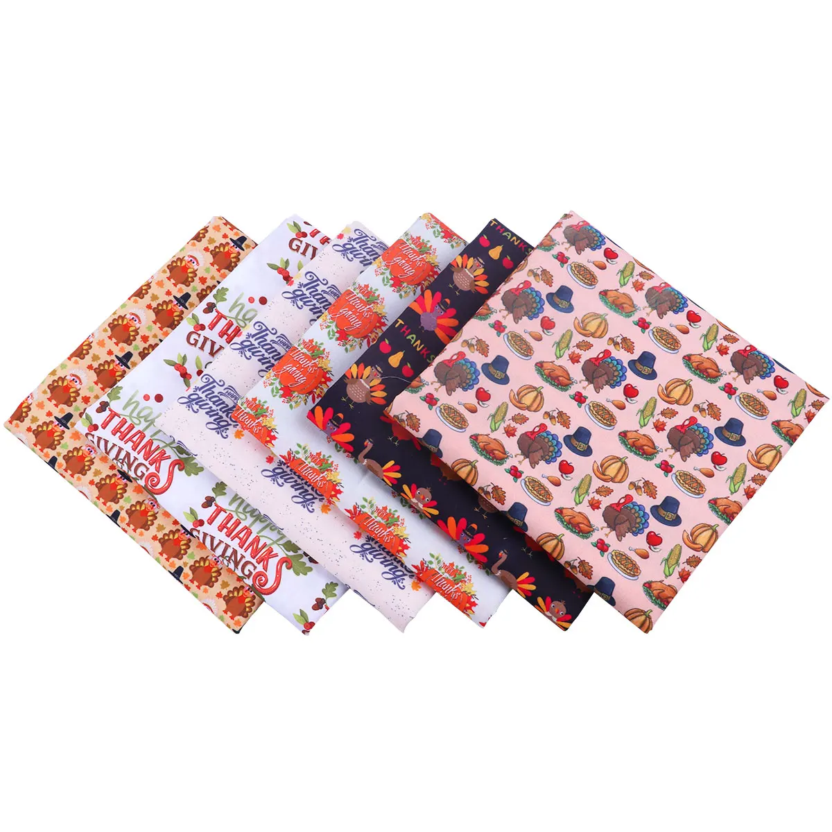 50*140CM Thanksgiving Polyester cotton Fabric Patchwor Printed for Tissue Kids Home Textile for Sewing Doll Dress Curtain
50*140CM Thanksgiving Polyester cotton Fabric Patchwor Printed for Tissue Kids Home Textile for Sewing Doll Dress Curtain