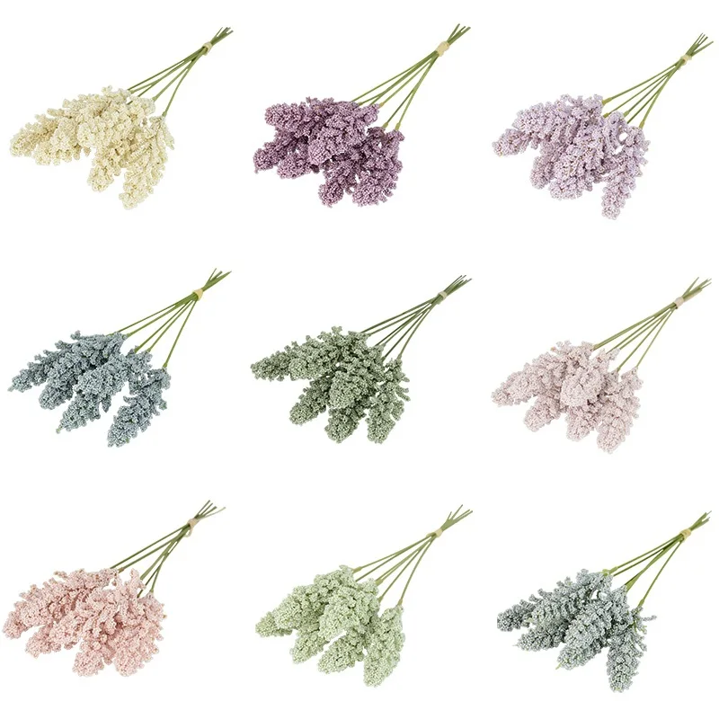 1Bunch Of 6Heads Wheat Ears Artificial Flower Colorful Fake Plants DIY Birthday Wedding Party Garden Home Decor Background Props
1Bunch Of 6Heads Wheat Ears Artificial Flower Colorful Fake Plants DIY Birthday Wedding Party Garden Home Decor Background Props