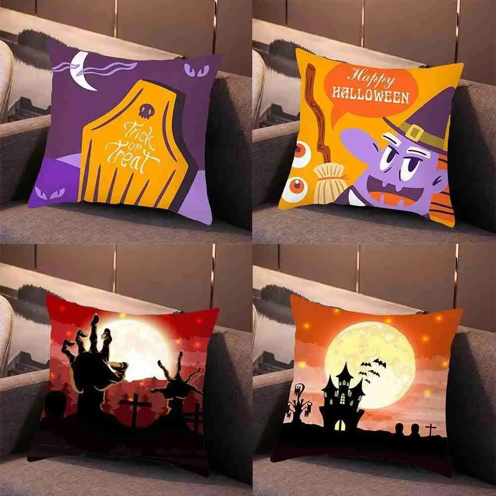 2021 Halloween Pillow Case Cartoon Pumpkin Head Stele Decoration Sofa Car 45*45CM Peach Castle Household Skin Pillowcase U1R8
2021 Halloween Pillow Case Cartoon Pumpkin Head Stele Decoration Sofa Car 45*45CM Peach Castle Household Skin Pillowcase U1R8
