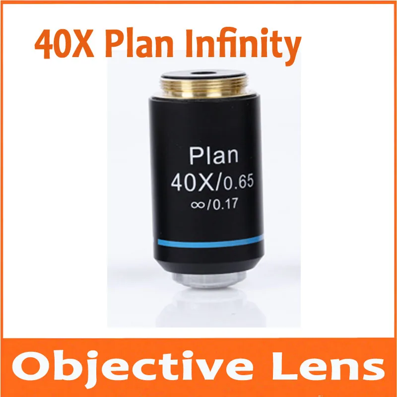 40X Infinity Plan Achromatic Objective Lens for Educational Lab School Olympus Biomicroscope Biological Microscope 20.2mm
40X Infinity Plan Achromatic Objective Lens for Educational Lab School Olympus Biomicroscope Biological Microscope 20.2mm