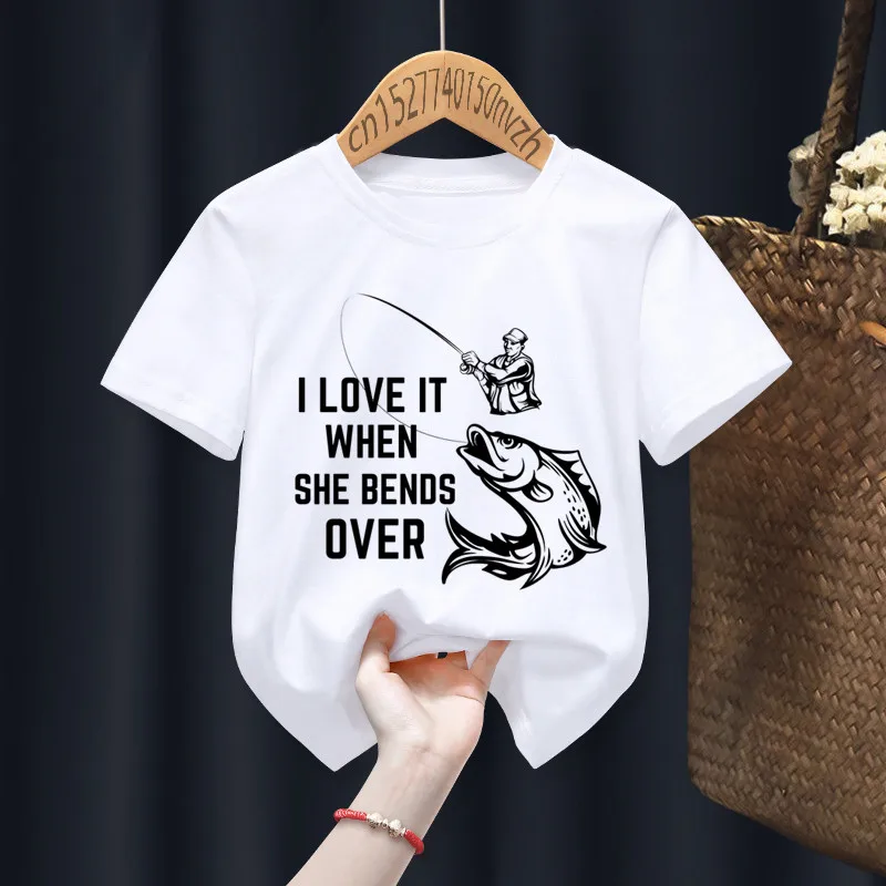 Забавные футболки для рыбалки для мальчиков и девочек, детские подарочные Аниме футболки в стиле Харадзюку для маленьких детей, Прямая пост...
Забавные футболки для рыбалки для мальчиков и девочек, детские подарочные Аниме футболки в стиле Харадзюку для маленьких детей, Прямая пост...