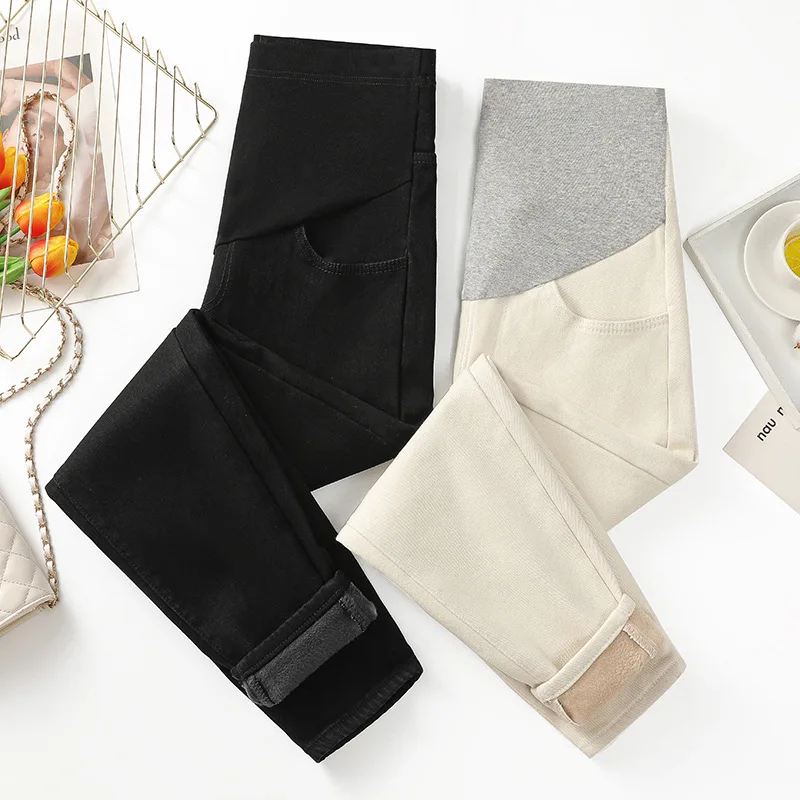Women Warm Winter Maternity Clothes Thickening Pregnancy Trousers Clothing Velvet Maternity Leggings Pants For Pregnant
Women Warm Winter Maternity Clothes Thickening Pregnancy Trousers Clothing Velvet Maternity Leggings Pants For Pregnant