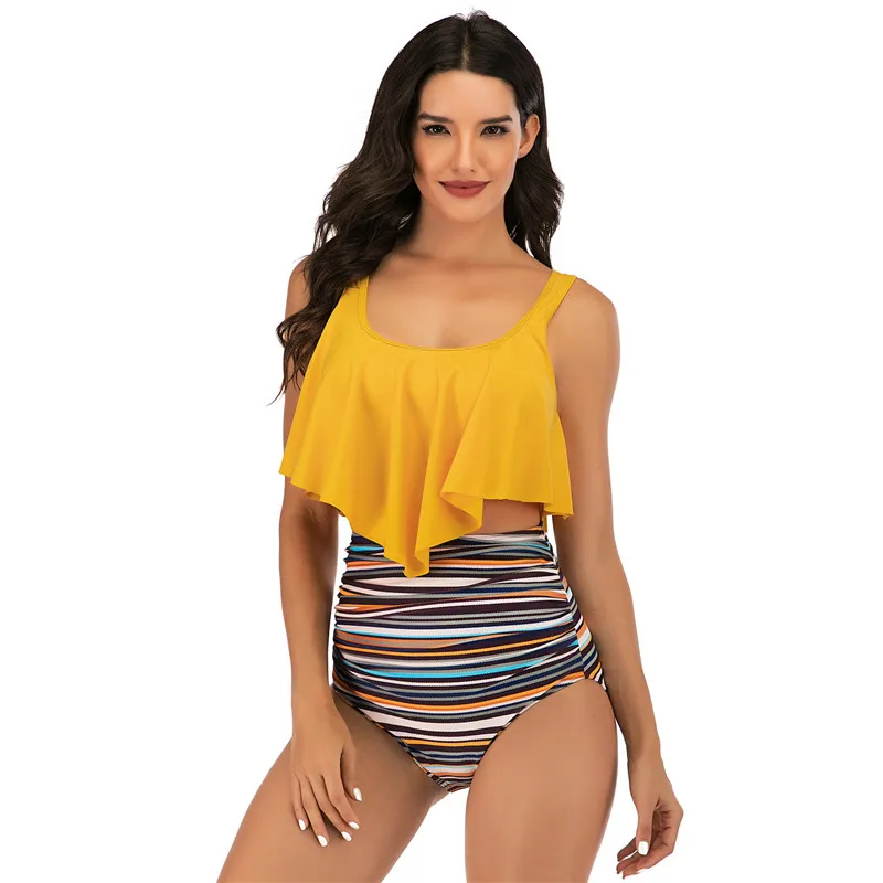 New Swimsuit Push Up Padded Women's Bikini Set Floral Print Quick Dry Two Piece Bathing Suit High Waist Backless Swimwear
New Swimsuit Push Up Padded Women's Bikini Set Floral Print Quick Dry Two Piece Bathing Suit High Waist Backless Swimwear