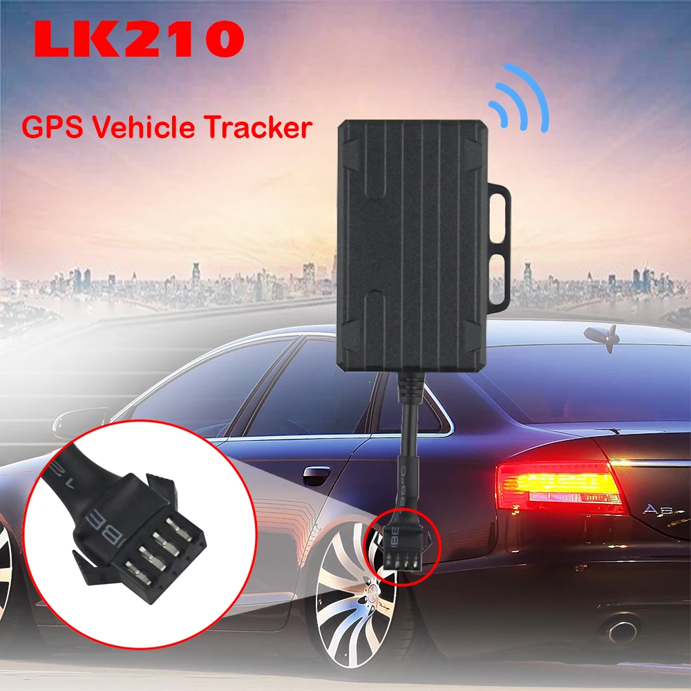 Автомобильный GPS трекер LK210-3G Global 3G отрезает локатор масляного двигателя