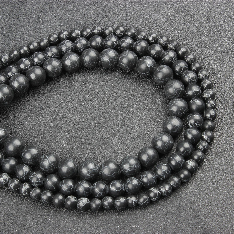 Wholesale Black TurquoiseNaturalRoundBeadsLooseBeads4/6/8/10/12MMSuitableForJewelryMakingDIYBraceletNecklace
Wholesale Black TurquoiseNaturalRoundBeadsLooseBeads4/6/8/10/12MMSuitableForJewelryMakingDIYBraceletNecklace