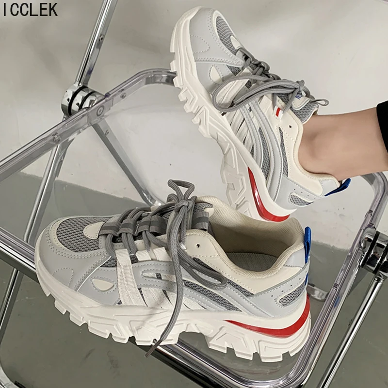 Woman Chunky Sneakers Women Winter Women's Shoes High Quality Lace Up Vulcanized Non Slip Ladies Running Sprot Flats
Woman Chunky Sneakers Women Winter Women's Shoes High Quality Lace Up Vulcanized Non Slip Ladies Running Sprot Flats