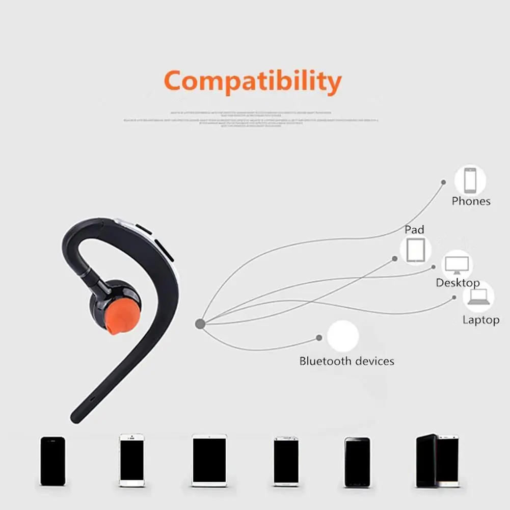 2020 New S30 Wireless Bluetooth Earphone Car Handsfree Business Headset with Mic Ear-hook Earpiece for iPhone Samsung
2020 New S30 Wireless Bluetooth Earphone Car Handsfree Business Headset with Mic Ear-hook Earpiece for iPhone Samsung