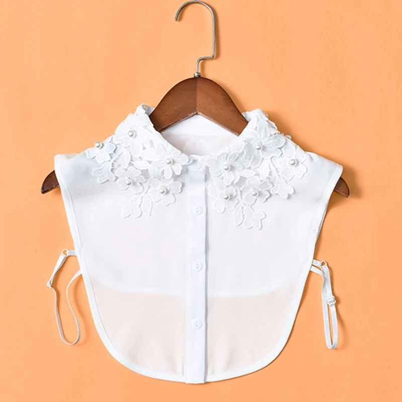 Fashion Shirt False Collar Peter Pan Detachable Cotton Lace Blouse Hollow Fake Collars Decorative Collar Joker Fake Collars
Fashion Shirt False Collar Peter Pan Detachable Cotton Lace Blouse Hollow Fake Collars Decorative Collar Joker Fake Collars
