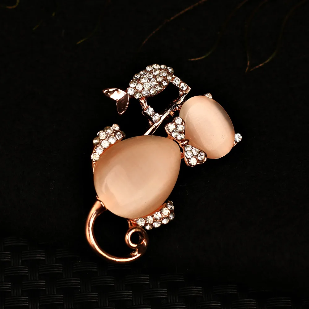 2021 Fashion Jewelry Opal Crystal Rhinestone Kitten Brooch Charm Beautiful Bride Wedding Collar Brooch Ladies Accessories
2021 Fashion Jewelry Opal Crystal Rhinestone Kitten Brooch Charm Beautiful Bride Wedding Collar Brooch Ladies Accessories