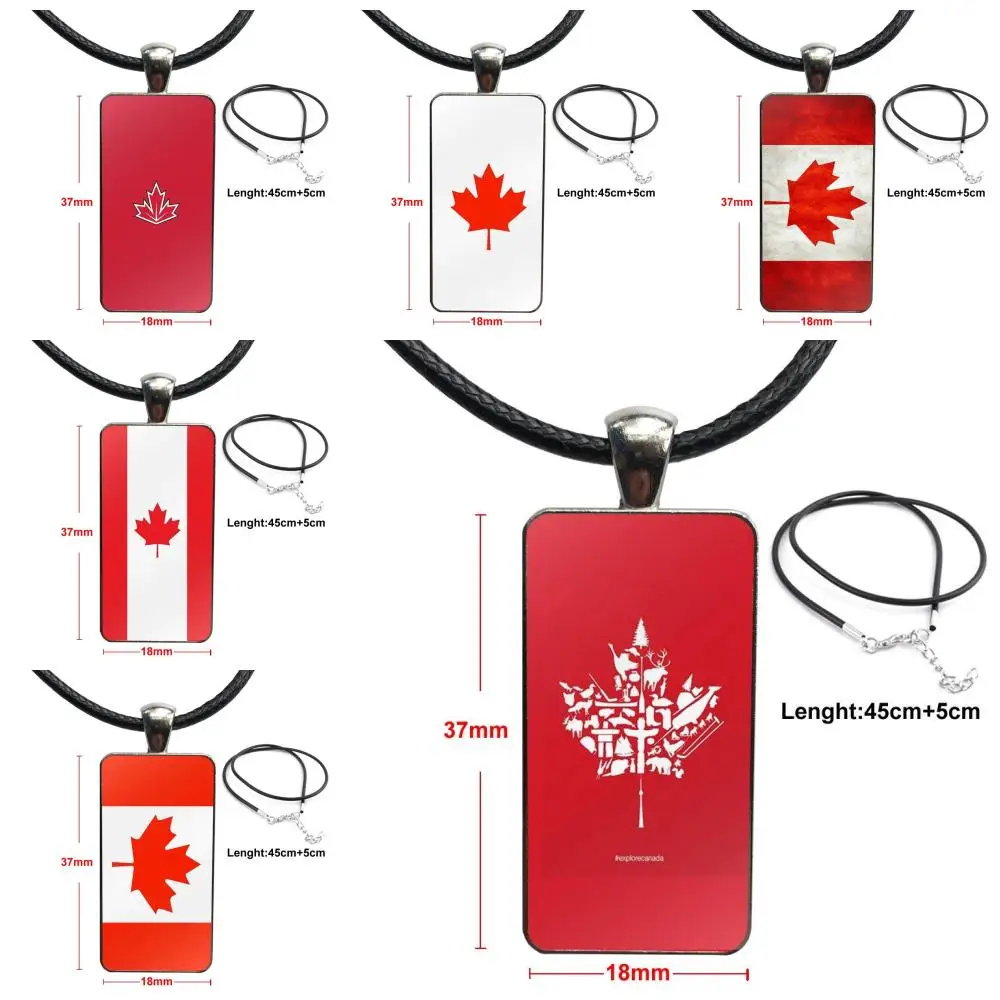 For Wedding Canada Flag Keep Calm I'm Canadian Maple Leaf Glass Cabochon Pendant Necklace Rectangle Fashion Necklace 
For Wedding Canada Flag Keep Calm I'm Canadian Maple Leaf Glass Cabochon Pendant Necklace Rectangle Fashion Necklace