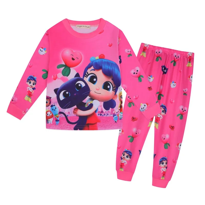 Rainbow Kingdom Sleepwear Girls Home Clothing Children Video Games Homewear Nightwear 2021 Spring Autumn Full Sleeve Pajamas Set
Rainbow Kingdom Sleepwear Girls Home Clothing Children Video Games Homewear Nightwear 2021 Spring Autumn Full Sleeve Pajamas Set