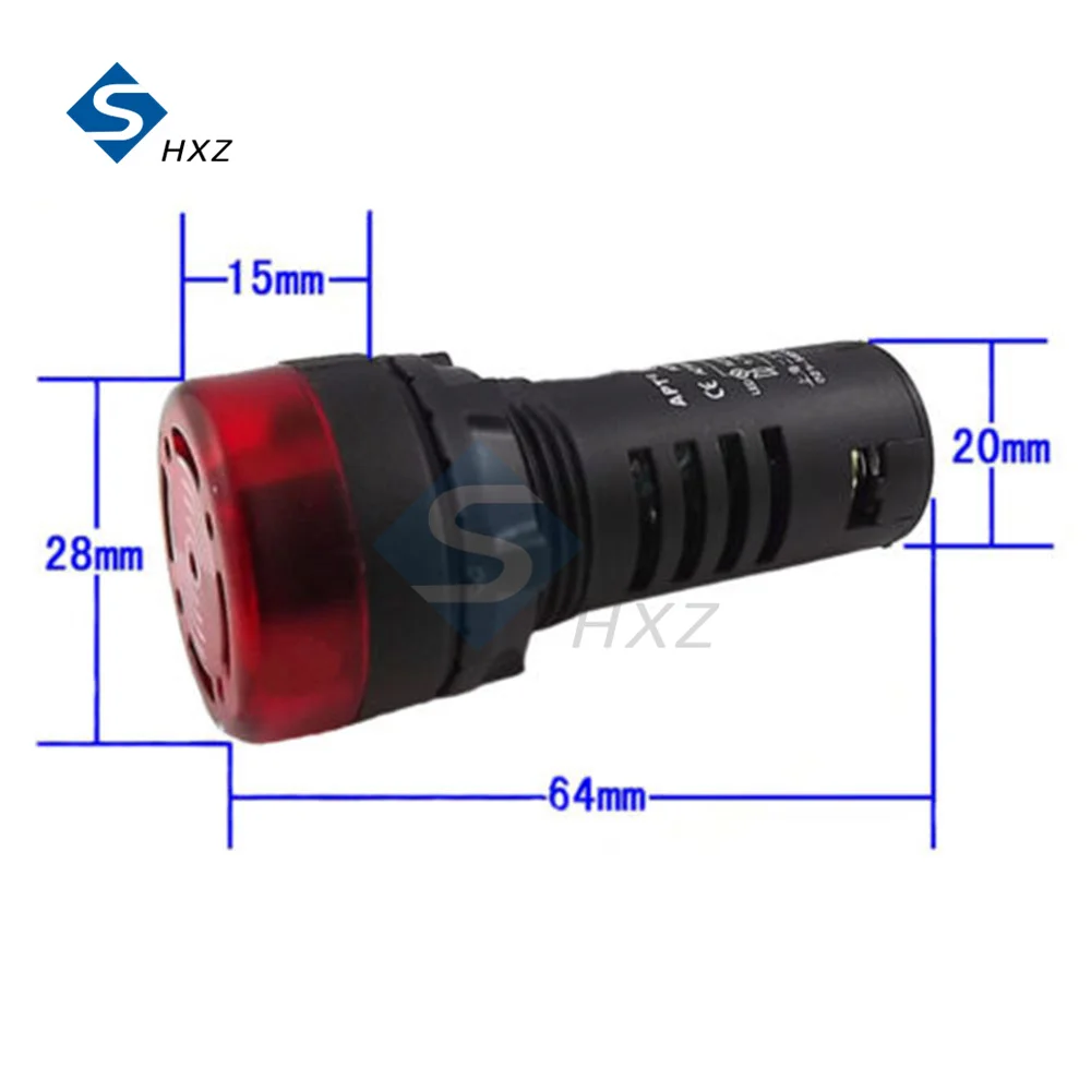 1PCS Colorful AD16-22SM 12V Flash Signal Light Red LED Active Buzzer Beep Alarm Indicator Red Green Yellow
1PCS Colorful AD16-22SM 12V Flash Signal Light Red LED Active Buzzer Beep Alarm Indicator Red Green Yellow