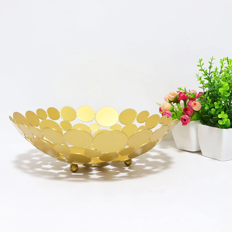 Nordic Disc Wrought Iron Fruit Plate Living Room Fruit Basket Snack Storage Basket Fruit Bowl Round Fruit Basket
Nordic Disc Wrought Iron Fruit Plate Living Room Fruit Basket Snack Storage Basket Fruit Bowl Round Fruit Basket