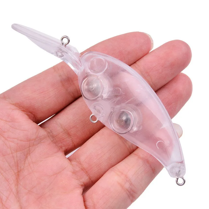 20pcs 10CM 12.5G crankbait transparent embryo body classic lure simulation hard bait mini bait unpainted lure bodies
20pcs 10CM 12.5G crankbait transparent embryo body classic lure simulation hard bait mini bait unpainted lure bodies