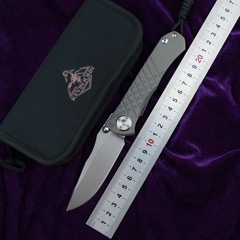 kevin john CR Umnumzaan folding knife m390 blade titanium handle camping hunting survival pocket Kitchen fruit knives EDC tools 
kevin john CR Umnumzaan folding knife m390 blade titanium handle camping hunting survival pocket Kitchen fruit knives EDC tools
