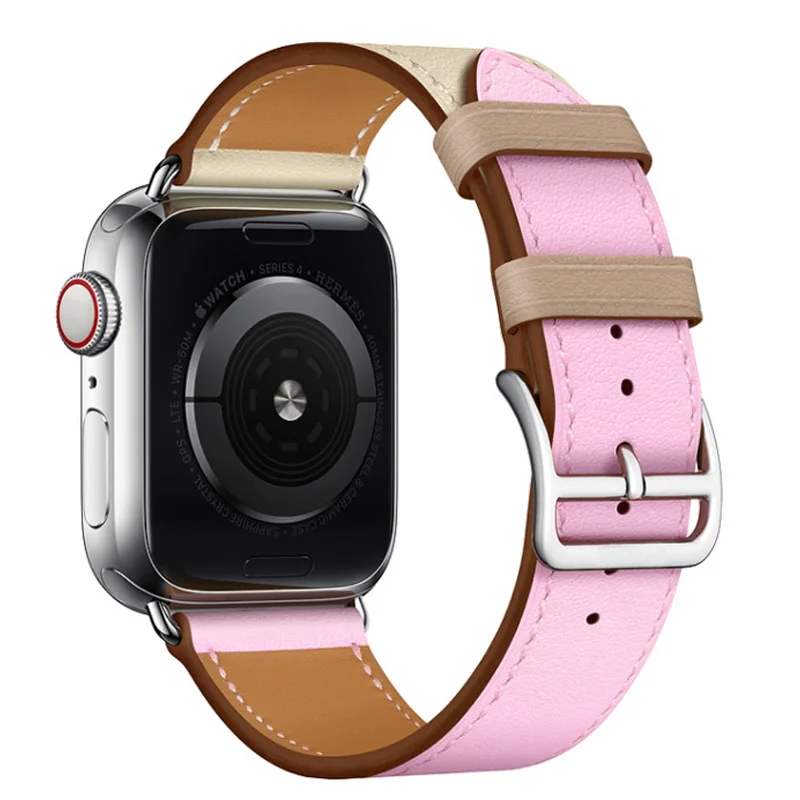 Cow Leather strap For Apple Watch 5 band 44mm iwatch Series 4 3 2 1 watch Accessories 42mm loop 38mm bracelet Replacement 40mm
Cow Leather strap For Apple Watch 5 band 44mm iwatch Series 4 3 2 1 watch Accessories 42mm loop 38mm bracelet Replacement 40mm