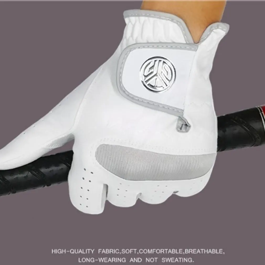 1 Pair Men's Golf Gloves With Ball Marker Golfer Microfiber Cloth Breathable Gloves Golf Supplies For Male
1 Pair Men's Golf Gloves With Ball Marker Golfer Microfiber Cloth Breathable Gloves Golf Supplies For Male