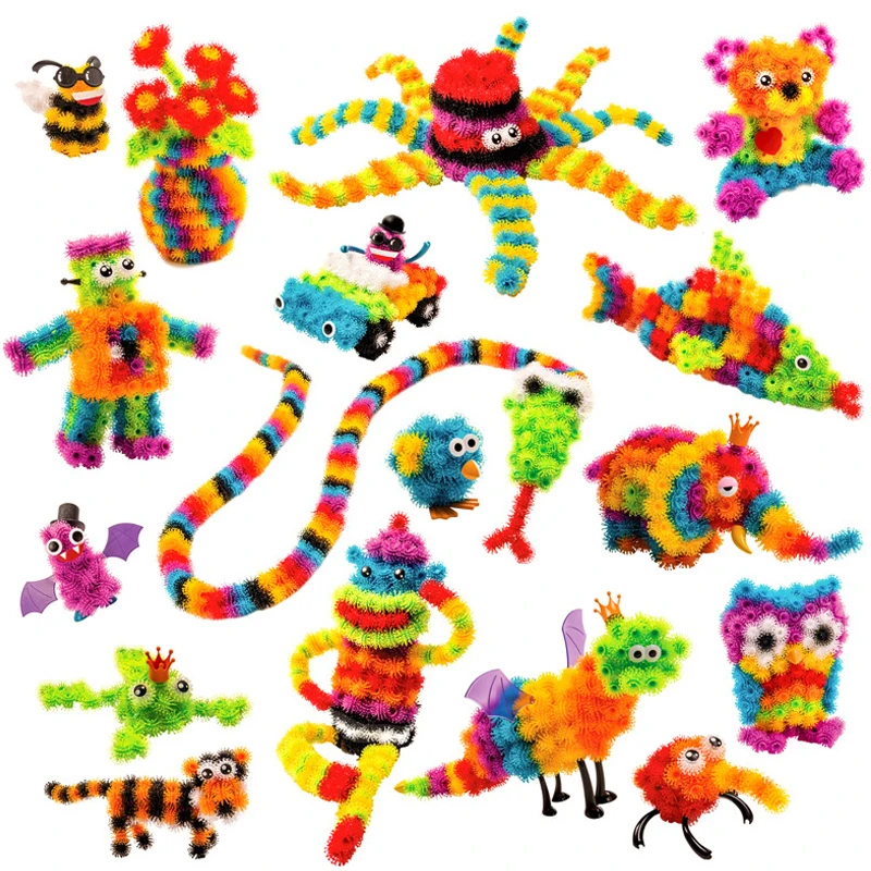 100-1200pcs Thorn Ball Magic Puffer Ball DIY Assembling Toys 3D Model Construction Building Blocks Toys for Children Gifts
100-1200pcs Thorn Ball Magic Puffer Ball DIY Assembling Toys 3D Model Construction Building Blocks Toys for Children Gifts