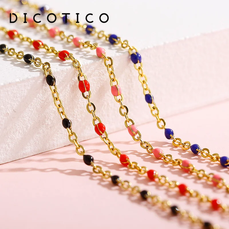 Colorful Initial Necklaces for Women Stainless Steel Resin Beads Necklaces Trendy Jewelry Bohemia Accessories DIY Make Gift
Colorful Initial Necklaces for Women Stainless Steel Resin Beads Necklaces Trendy Jewelry Bohemia Accessories DIY Make Gift