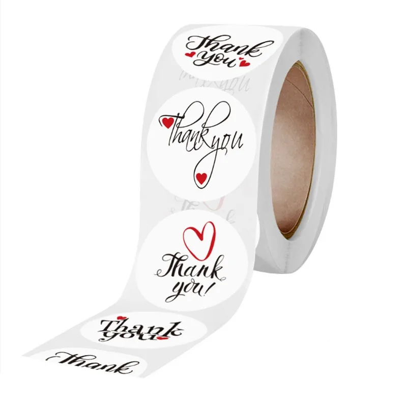 500pcs per roll Thank You Stickers Seal 1 Inch Gift Packaging Stickers Birthday Party Offer Stationery Sticker
500pcs per roll Thank You Stickers Seal 1 Inch Gift Packaging Stickers Birthday Party Offer Stationery Sticker