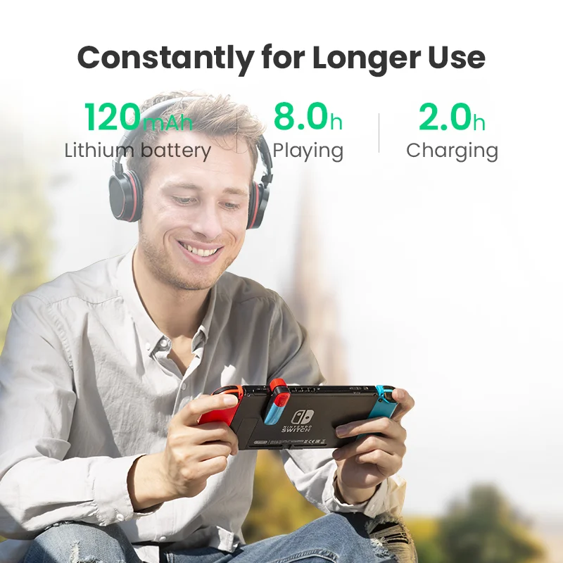 Bluetooth 5 0 передатчик Ugreen аудио адаптер 3 мм для Nintendo Switch Lite APTX LL с низкой задержкой