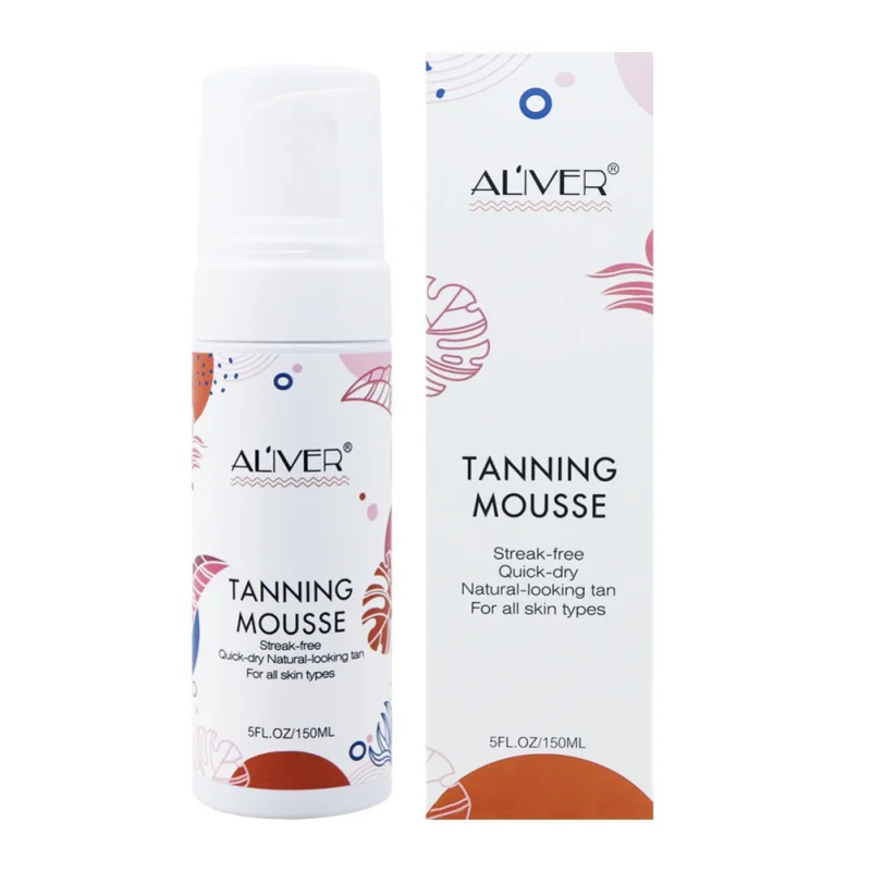 150ml Tanning Mousse Self Tanner Body Bronzer Skin Moisturizing Sunless Tanning Cream Lotion Healthy Skin Product Convenient
150ml Tanning Mousse Self Tanner Body Bronzer Skin Moisturizing Sunless Tanning Cream Lotion Healthy Skin Product Convenient