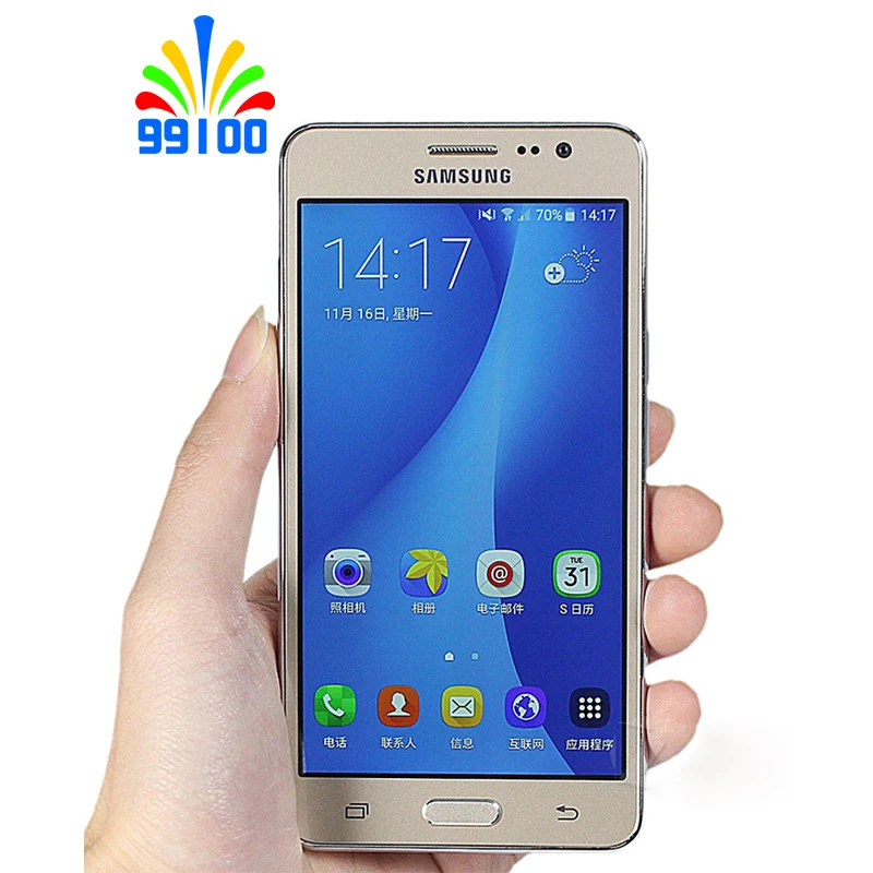 Восстановленный Оригинальный разблокированный сотовый телефон Samsung Galaxy On5 G5500 1 5