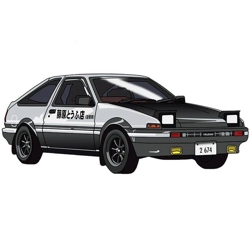 LDM Initial D Trunk Bumper Window Creative Decals Scratch Resistant Car Stickers Styling Rear Windshield Fine Decor PVC13x6cm
LDM Initial D Trunk Bumper Window Creative Decals Scratch Resistant Car Stickers Styling Rear Windshield Fine Decor PVC13x6cm