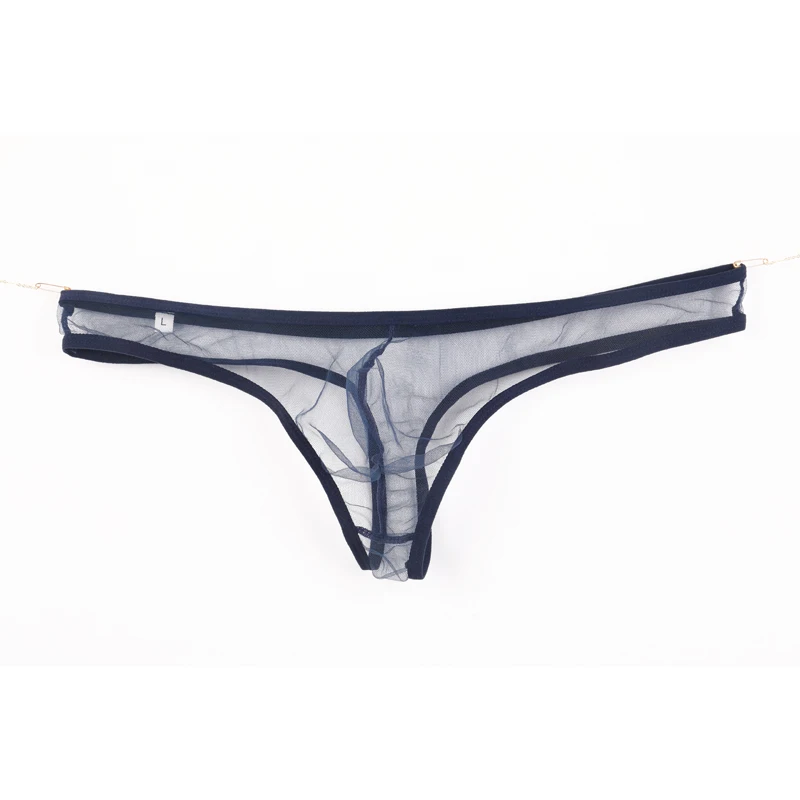 Men's Sexy Low Rise See Through Briefs Stretchy T-Back Breathable Underwear Men's Briefs Ultra-thin Ice Silk Translucent Breath
Men's Sexy Low Rise See Through Briefs Stretchy T-Back Breathable Underwear Men's Briefs Ultra-thin Ice Silk Translucent Breath
