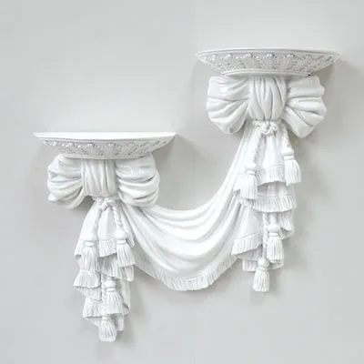 Decorative shelves in storage holders racks resin European Style home wall decor living room art Hanging mural Storage Plate 
Decorative shelves in storage holders racks resin European Style home wall decor living room art Hanging mural Storage Plate