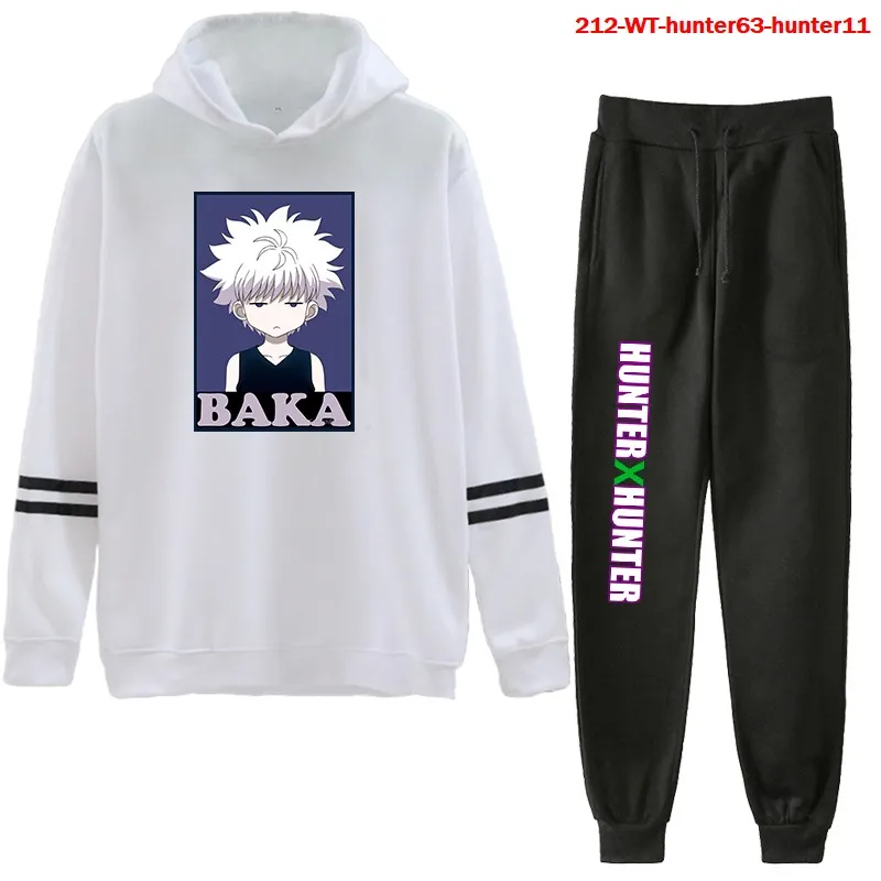 HUNTER X HUNTER Printing Tracksuit Sportswear Women's Sets Oversized Hooded Pullover Women Hoodie Suit Sport Pants Lady Set
HUNTER X HUNTER Printing Tracksuit Sportswear Women's Sets Oversized Hooded Pullover Women Hoodie Suit Sport Pants Lady Set