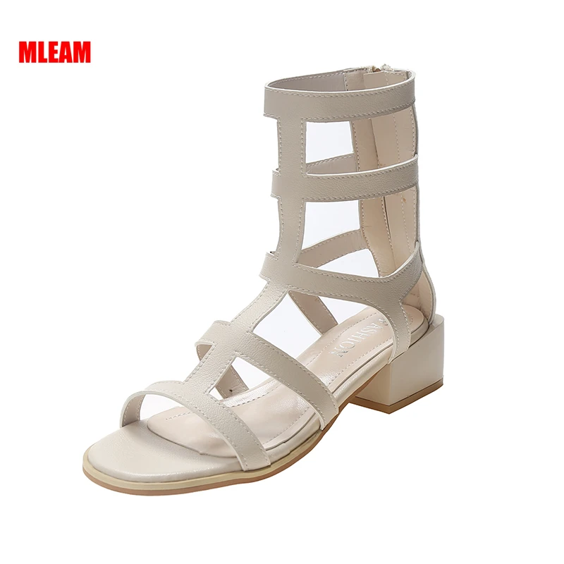 2021 Women Sandals Summer Luxury Brand Design Leather High Heels Fashion Women's Thick Heel Sexy Open Toe Sandals Women Shoes
2021 Women Sandals Summer Luxury Brand Design Leather High Heels Fashion Women's Thick Heel Sexy Open Toe Sandals Women Shoes