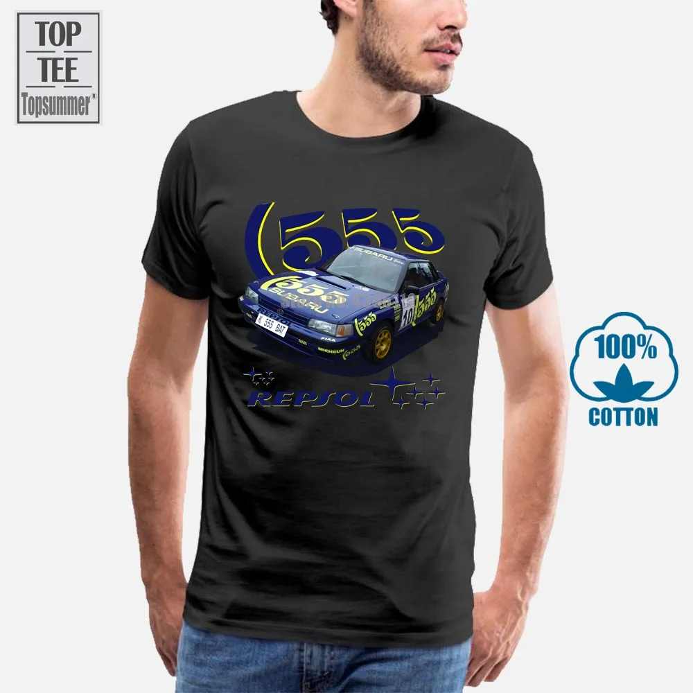 Футболка Colin Mcrae 555 Wrc Rally Impreza Wrx Sti Gc8 019624 | Мужская одежда