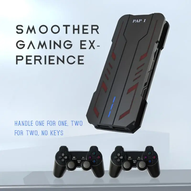 Console Built in 600 Classic Games Mini Retro Console Wireless Controller HDMI-Compatible Output Dual Play
Console Built in 600 Classic Games Mini Retro Console Wireless Controller HDMI-Compatible Output Dual Play