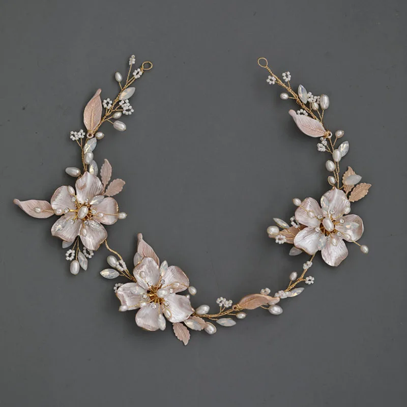 SLBRIDAL Handmade Rhinestones Opal Crystal Freshwater Pearls Alloy Flower Wedding Headband Bridal Bridesmaids Women Hair Jewelry
SLBRIDAL Handmade Rhinestones Opal Crystal Freshwater Pearls Alloy Flower Wedding Headband Bridal Bridesmaids Women Hair Jewelry