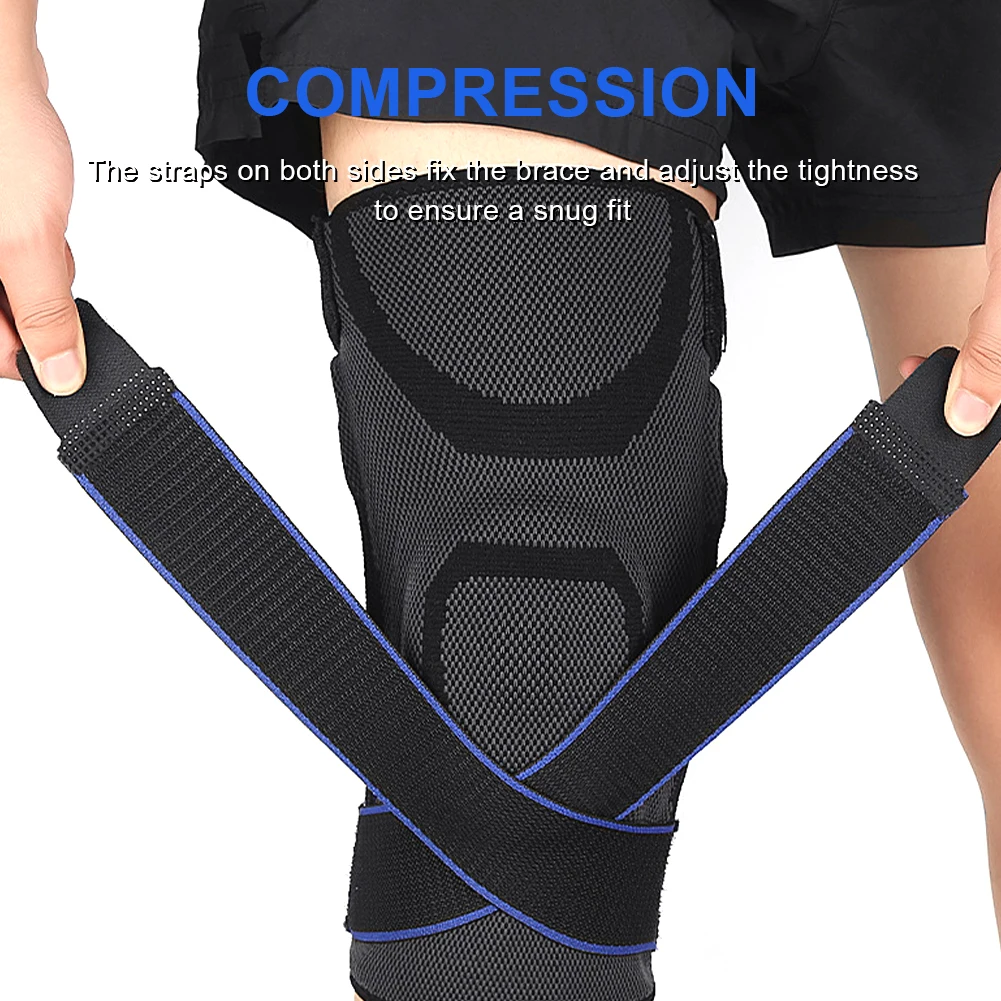 1PCS Knee Brace Breathable Knee Support 3D Sports Compression Silicone Cushion Protection Knee Sleeve for Running Jogging Sports
1PCS Knee Brace Breathable Knee Support 3D Sports Compression Silicone Cushion Protection Knee Sleeve for Running Jogging Sports