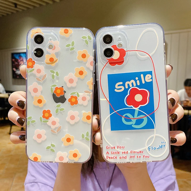 small flower suitable for iphone13pro 12 X XS XR PRO MAX mobile phone case 11 / XR transparent xsmax protective case
small flower suitable for iphone13pro 12 X XS XR PRO MAX mobile phone case 11 / XR transparent xsmax protective case