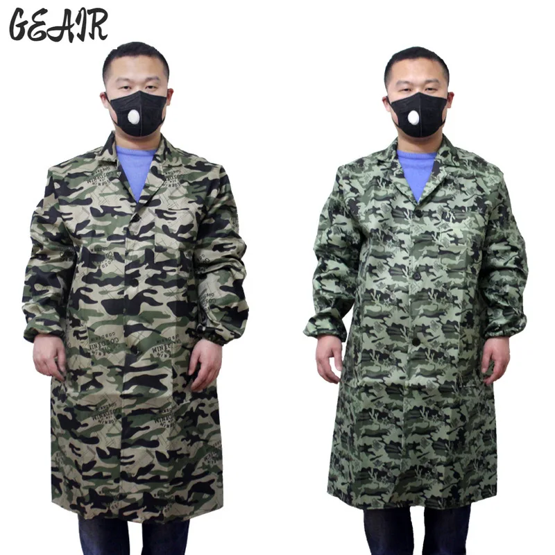 Рабочая одежда с принтом логотипа, пальто с длинным рукавом для защиты от пыли
Рабочая одежда с принтом логотипа, пальто с длинным рукавом для защиты от пыли