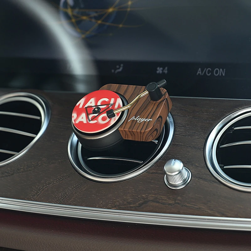 Car Air Freshener Turntable Phonograph Car Fragrance Aroma Perfume Diffuser with 3pcs Replace Aromatherapy Tablets
Car Air Freshener Turntable Phonograph Car Fragrance Aroma Perfume Diffuser with 3pcs Replace Aromatherapy Tablets