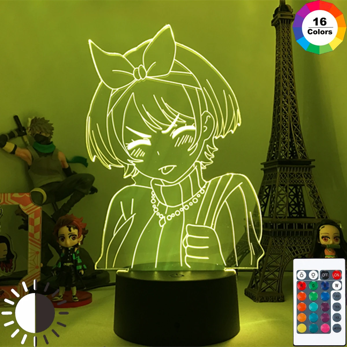Rent a Girlfriend LED Anime Night Light Cute Sarashina Ruka Figure Model 3D Lamp Bedroom Decoration Birthday Gifts Drop Shipping
Rent a Girlfriend LED Anime Night Light Cute Sarashina Ruka Figure Model 3D Lamp Bedroom Decoration Birthday Gifts Drop Shipping